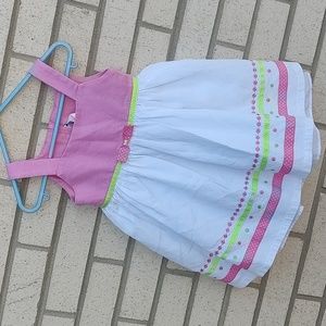 PINK/WHITE dress